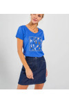 JUPE COURTE I-CODE EN JEAN