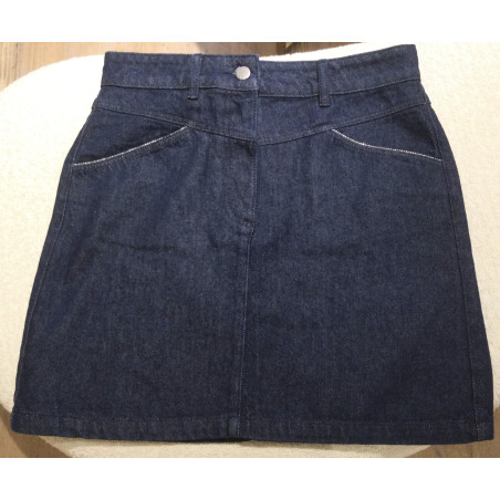 JUPE COURTE I-CODE EN JEAN