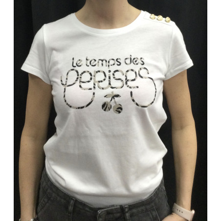 T-SHIRT TEMPS DES CERISES SAVANA